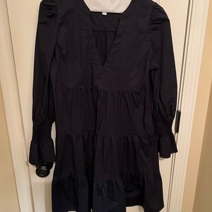 Tuckernuck Pomander Dress - Navy - XS